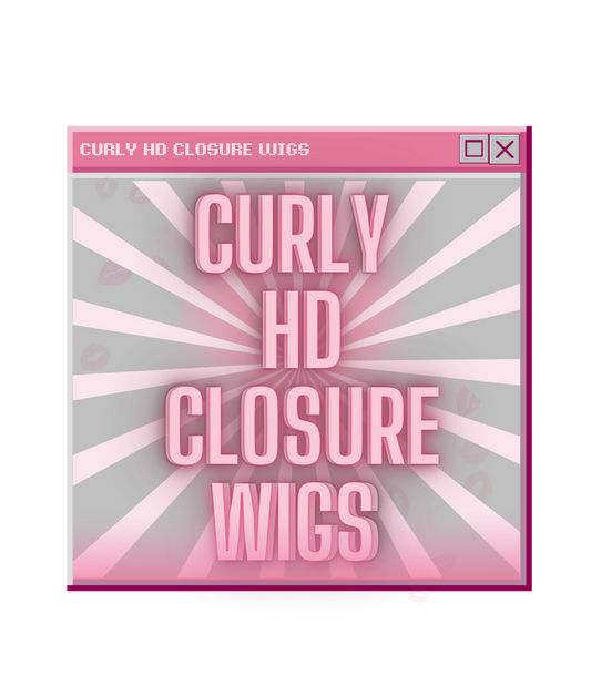 HD Closure Virgin Wig | Curly