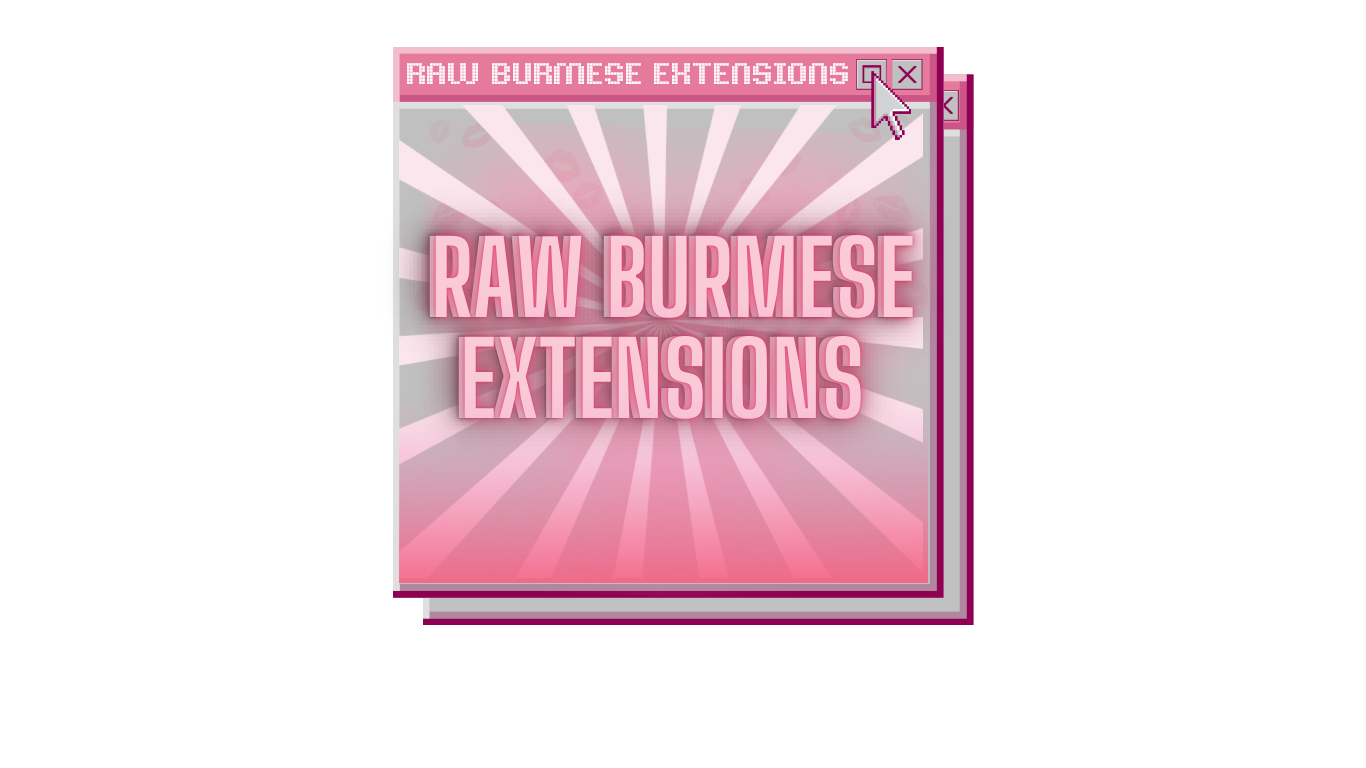 Raw Burmese Extension