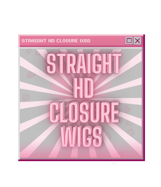 HD Closure Virgin Wig | Straight